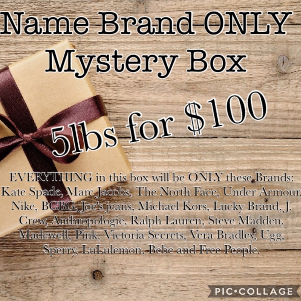 High End, Name Brand ONLY mystery Box!